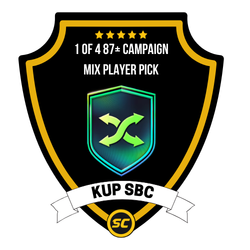 EA FC 26 SBC 1 of 4 87+ Campaign Mix Player Pick - PC